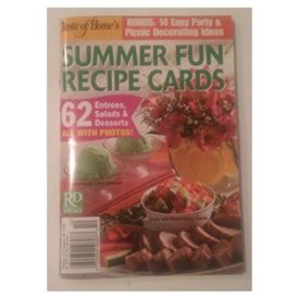 Summer Fun Recipe Cards (Taste of Home) (Cookbook Paperback)