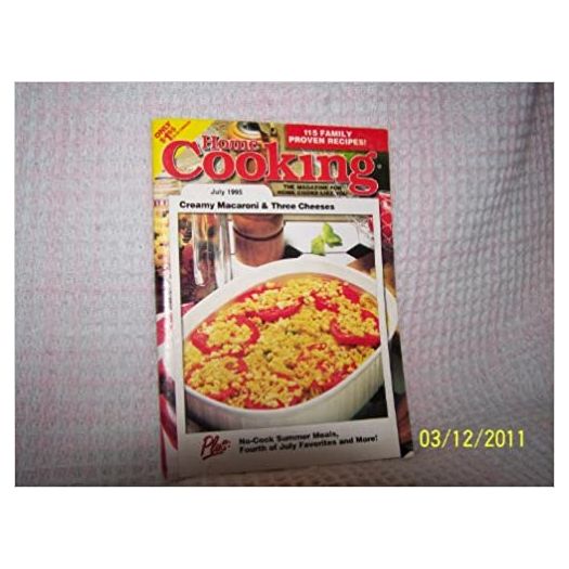Home Cooking July 1995 (Home Cooking) (Cookbook Paperback)