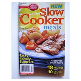 New Slow Cooker Meals (Betty Crocker) (Cookbook Paperback)