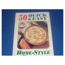 50 Quick & Easy Home-Style Recipes (Betty Crocker) (Cookbook Paperback)