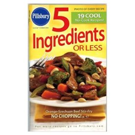 5 Ingredients or Less Cookbook #280 (Pillsbury) (Cookbook Paperback)