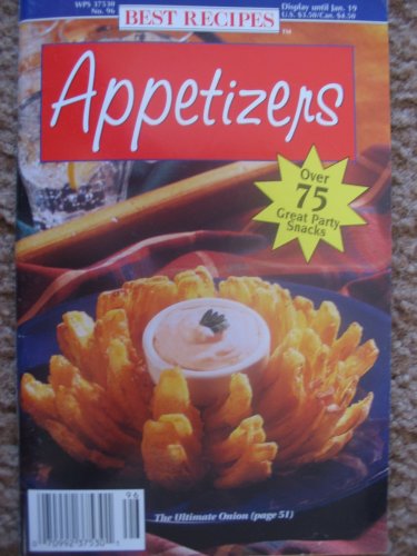 Best Recipes: Appetizers (Cookbook Paperback)