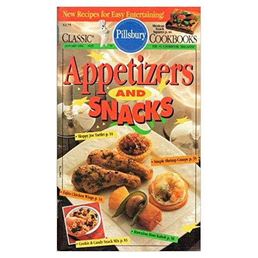 Appetizers and Snacks  (Pillsbury) (Cookbook Paperback)