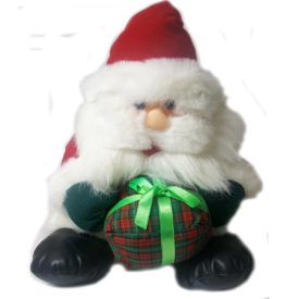 Fiesta Toy 14 Santa With Gift Box Plush