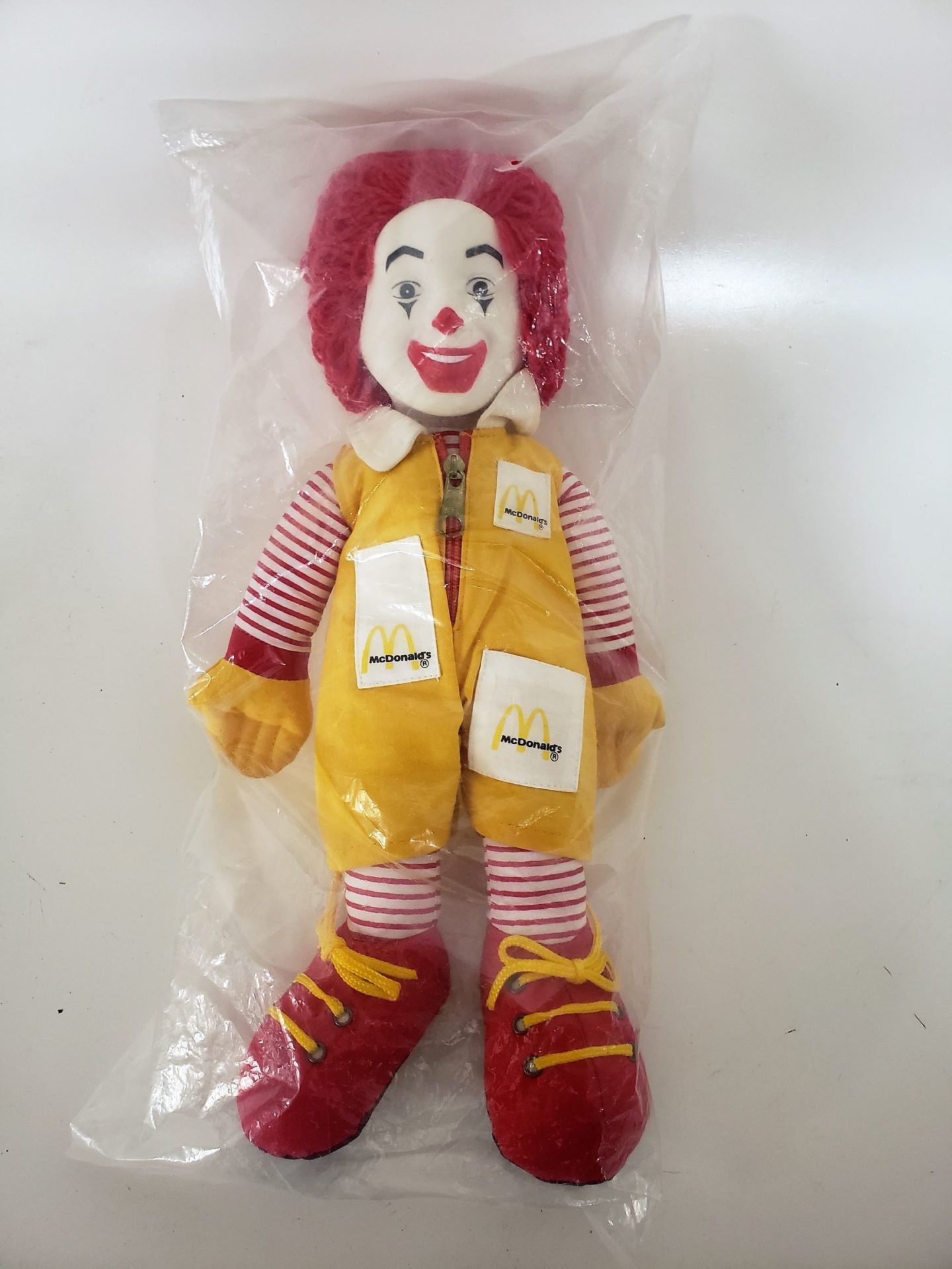 ronald mcdonald doll 1984