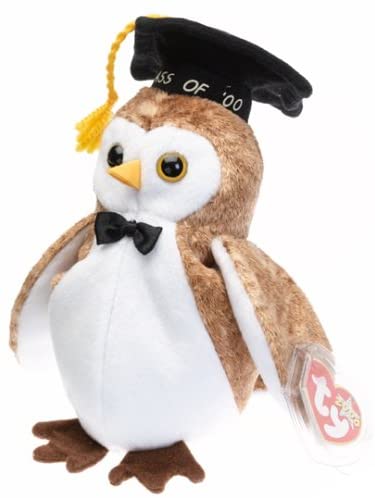 Ty Beanie Babies - Wisest - 2000 Graduation Owl