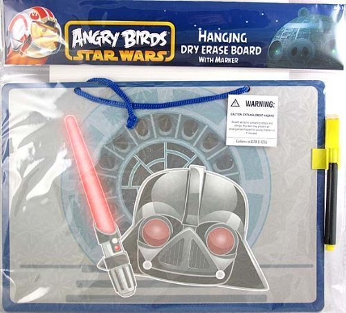 Star Wars Angry Birds Darth Vader Hanging Dry Erase Board 11 inches [Toy]