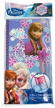 Disney Frozen 2-in-1 Swap Book, Anna - Share Secrets, Thoughts and Ideas with Your Best Friend by Tri-coastal Design