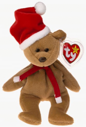 Ty Beanie Babies - 1997 Holiday Teddy Bear