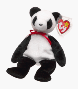 Ty Beanie Babies - Fortune the Panda Bear