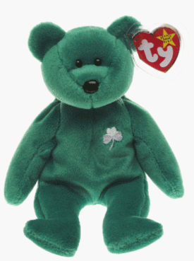 Ty Beanie Babies Erin The Irish St Patricks Teddy Bear