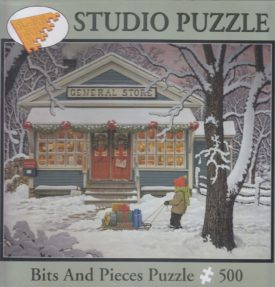 Bits & Pieces 500 Piece Studio Puzzle - Last Minute Shopper - John Sloane