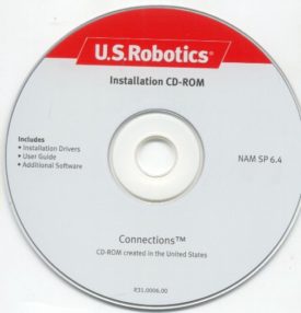 3Com U.S. Robotics Installation Connections CD-ROM NAM SP 6.4