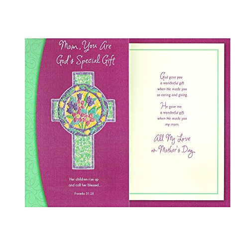 Mothers Day Greeting Card Religious [Office Product]