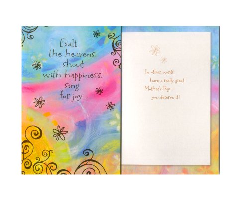 Mothers Day Greeting Card Religious Humor [Office Product]