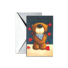 Valentines Day Greeting Card - For A Terrific Guy