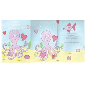 Valentines Day Greeting Card - For A Special Grand Daughter On Valentines Day