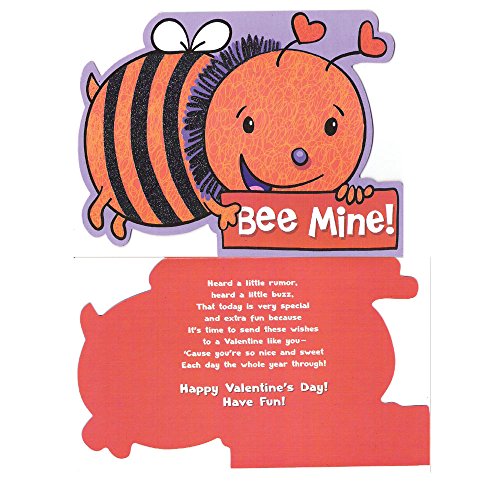 Valentines Day Greeting Card - Bee Mine! [Office Product]