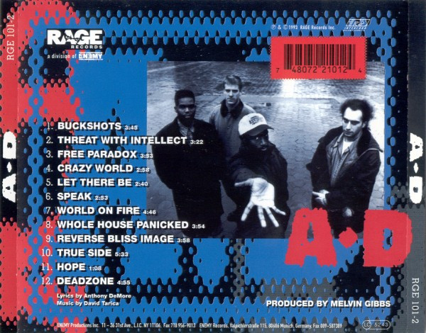 A-D (Music CD)