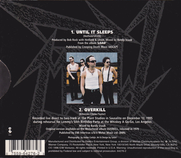 Until It Sleeps (Music CD)
