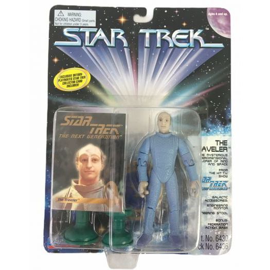 Vintage 1996 Star Trek Next Generation Figure w/Accessories - The Traveler