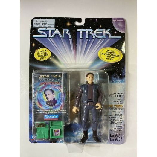 Vintage 1996 Star Trek Deep Space Nine Figure w/Accessories - Security Chief Odo
