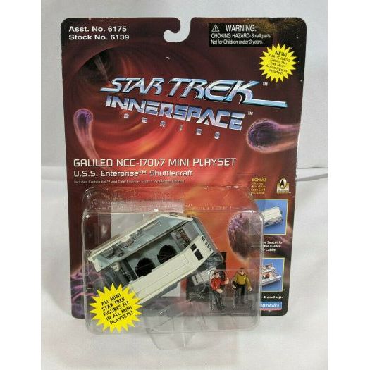 Star Trek Innerspace Series Shuttlecraft Galileo Mini Playset 6139