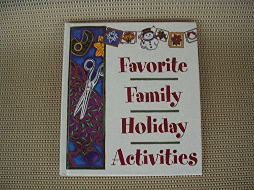 Favorite Family Holiday Activities (Hardcover)
