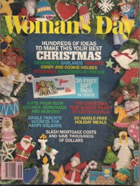 Womans Day Magazine Back Issue December 3, 1985