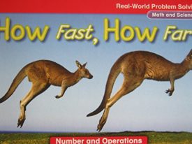 Real-World Problem Solving Library Grade 1 How Fast, How Far?, Number and Operations, GR E, Benchmark 8 [Paperback] Macmillan/McGraw-Hill;Glencoe