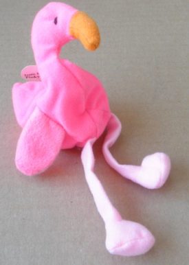 Pinky the Flamingo - Ty Teenie Beanie