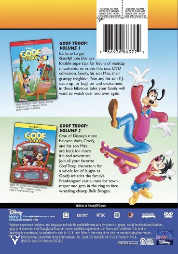 GOOF TROOP: 2 Vol. Collection (DVD) - Nokomis Bookstore & Gift Shop