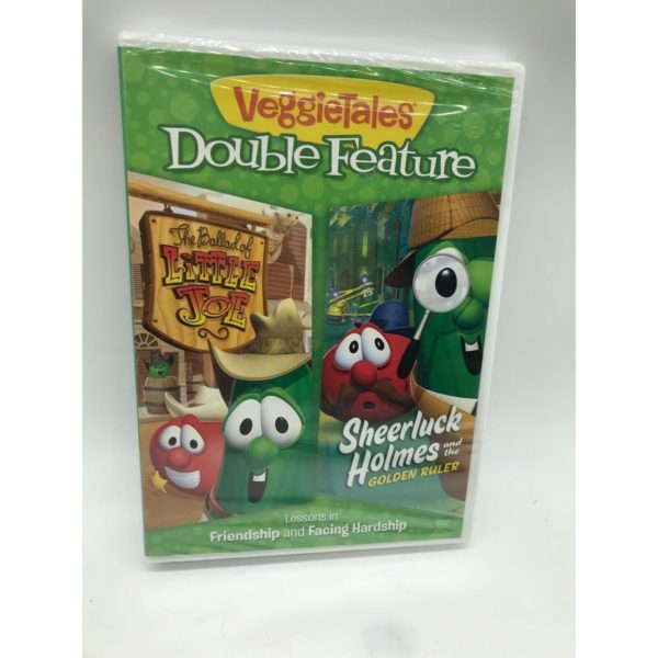 VeggieTales Double Feature Sheerluck Holmes & Ballad of Little Joe (DVD)