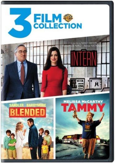 3 Movies: Intern / Tammy / Blended   (DVD)