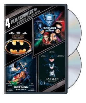 4 Movies: Batman, Batman Forever / Batman and Robin / Batman Returns (DVD)