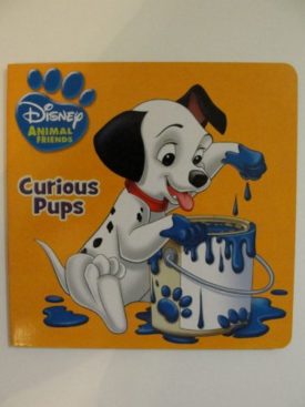 Disney Animal Friends Curious Pups Board book (Hardcover)