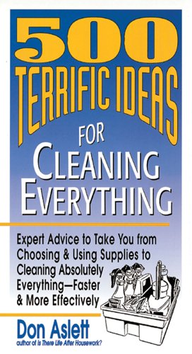 500 Terrific Ideas for Cleaning Everything(Hardcover)