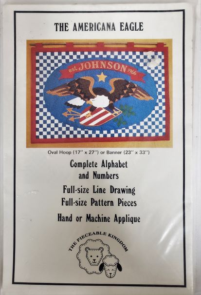 Vintage Pattern The Americana Eagle Betsy Johnson 1982