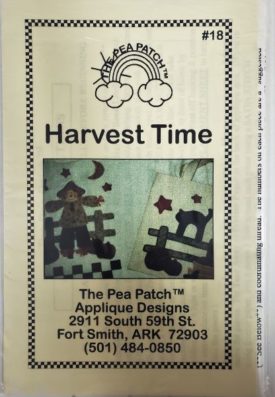 Vintage Pattern #18 The Pea Patch Harvest Time
