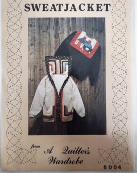 Vintage Pattern Quilters Wardrobe Sweatjacket 1988 Anne Colvin