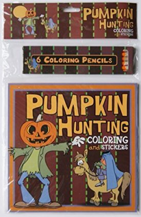 Halloween Pumpkin Hunting Coloring Kit  (Paperback)
