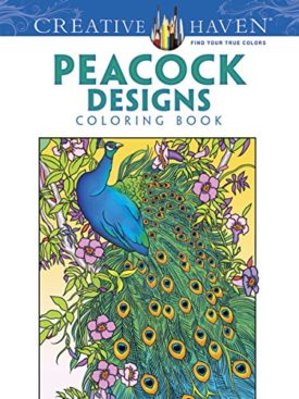 Creative Haven Peacock Designs Coloring Book (Creative Haven Coloring Books) (Paperback)