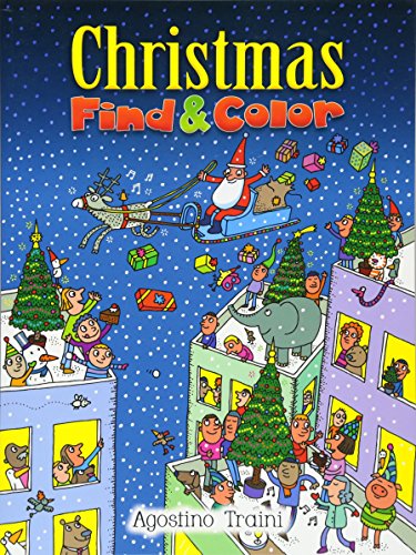 Christmas Find and Color (Dover Childrens Activity Books) (Paperback)