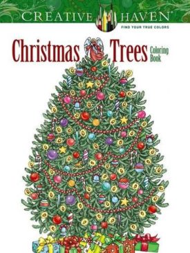 Creative Haven Christmas Trees Coloring Book (Creative Haven Coloring Books) (Paperback)