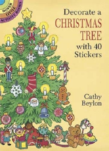 Decorate a Christmas Tree with 40 Stickers (Dover Little Activity Books Stickers) (Paperback)
