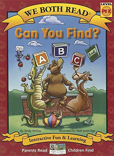 Can You Find? (We Both Read - Level Pk-K): An ABC Book (Paperback)
