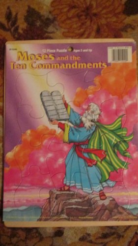 Moses and the Ten Commandments 12 Piece Tray Puzzle Preschool