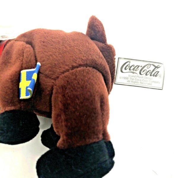 1999 Coca-Cola International SWEDEN - BALTIC The REINDEER Bean Bag Plush 5.5"
