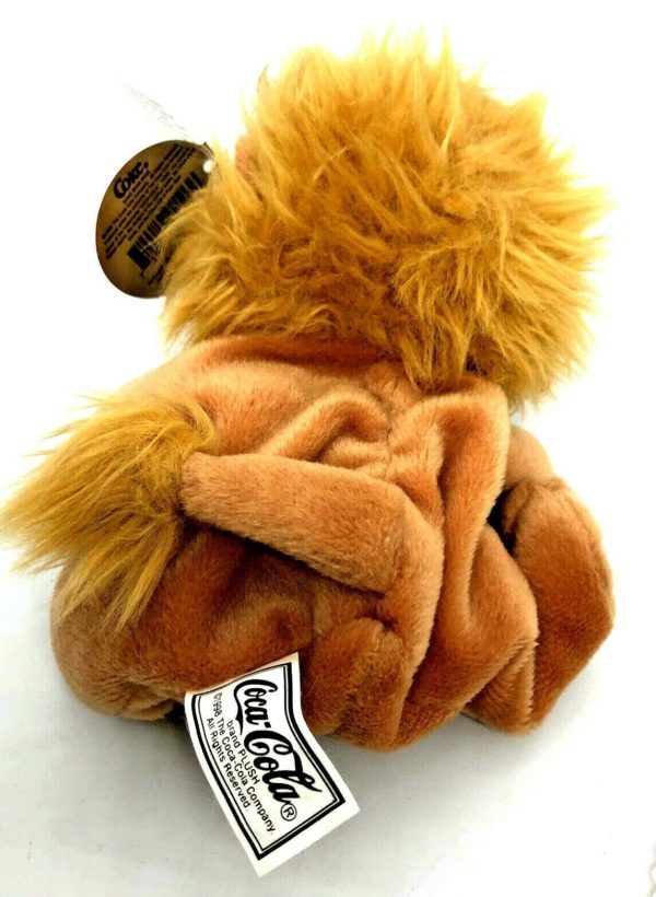 1999 Coca-Cola International MOZAMBIQUE - MASA The LION Bean Bag Plush 5.5"