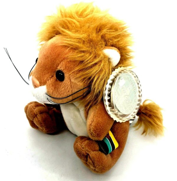 1999 Coca-Cola International MOZAMBIQUE - MASA The LION Bean Bag Plush 5.5"